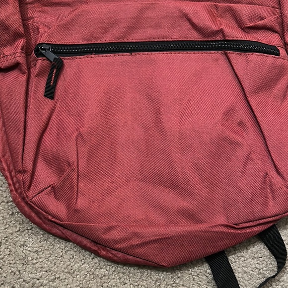 TrailMaker Classic Red Backpack One Size School Travel Bookbag - Picture 5 of 5
